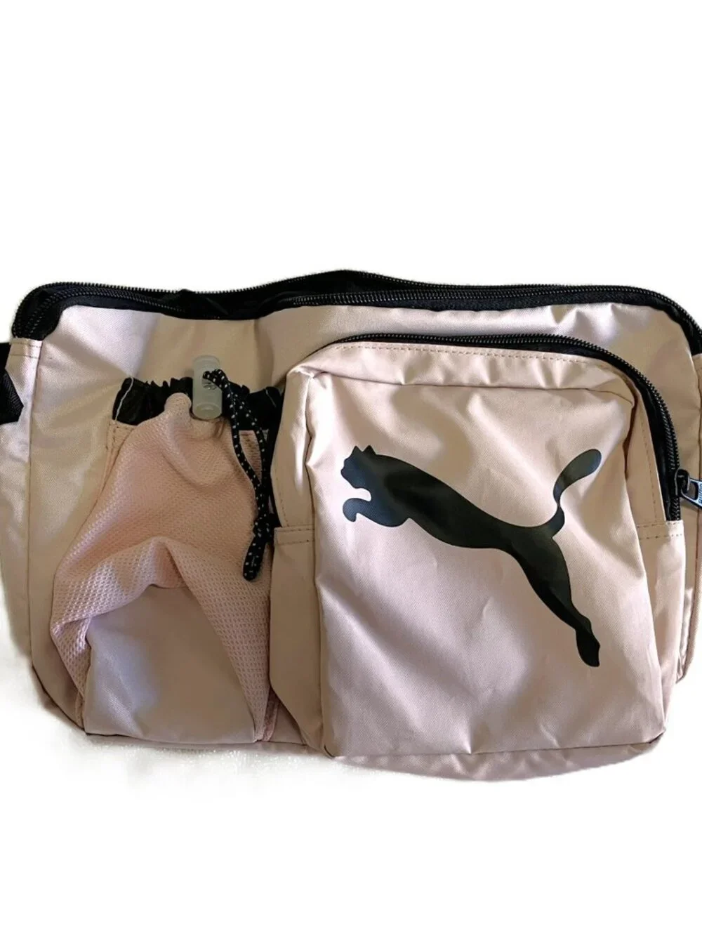 PUMA Unite Waistpack Belt Bag NWT Black/Pink One Size - Picture 2 of 12